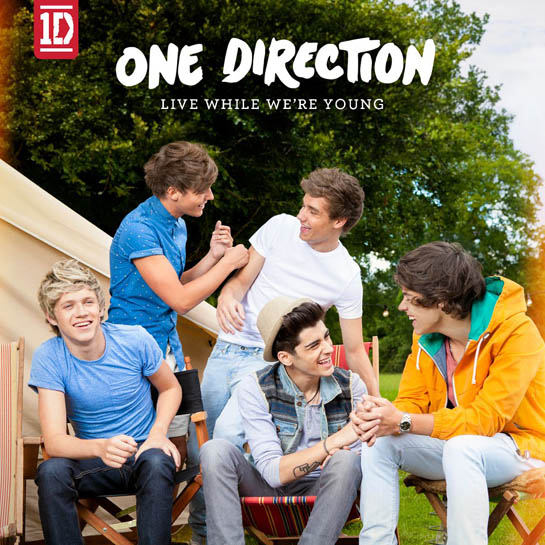 “Live While We’re Young” Single Art Revealed!