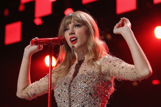 Taylor Named Most Charitable Celeb of 2012!