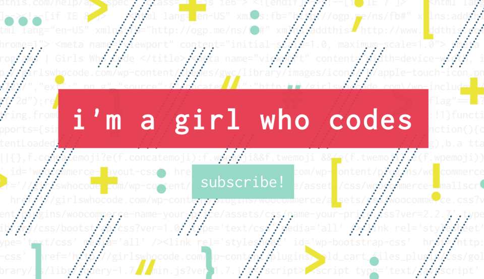 Exciting News from <em>Girls Who Code!</em>