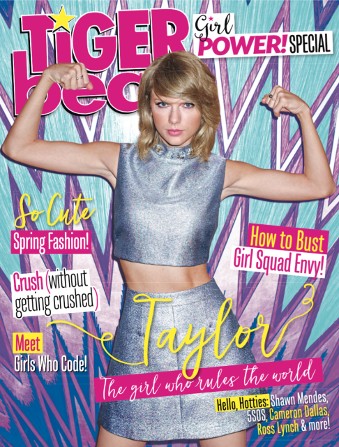 Taylor Swift Graces the Cover of <em>Tiger Beat’s</em> Girl Power Issue!