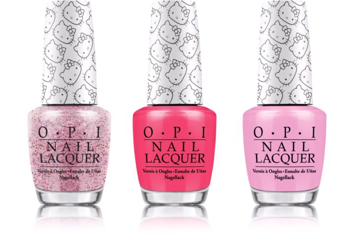(Hello Kitty by OPI, $10 each, opi.com)