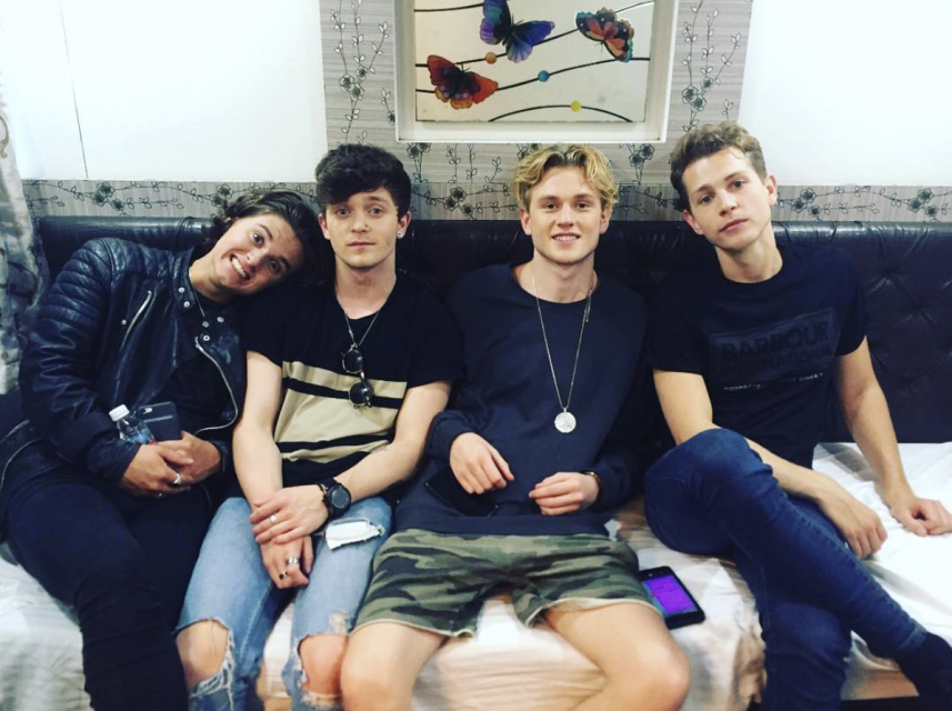 10 Times The Vamps Got Cuddly With Furry Friends