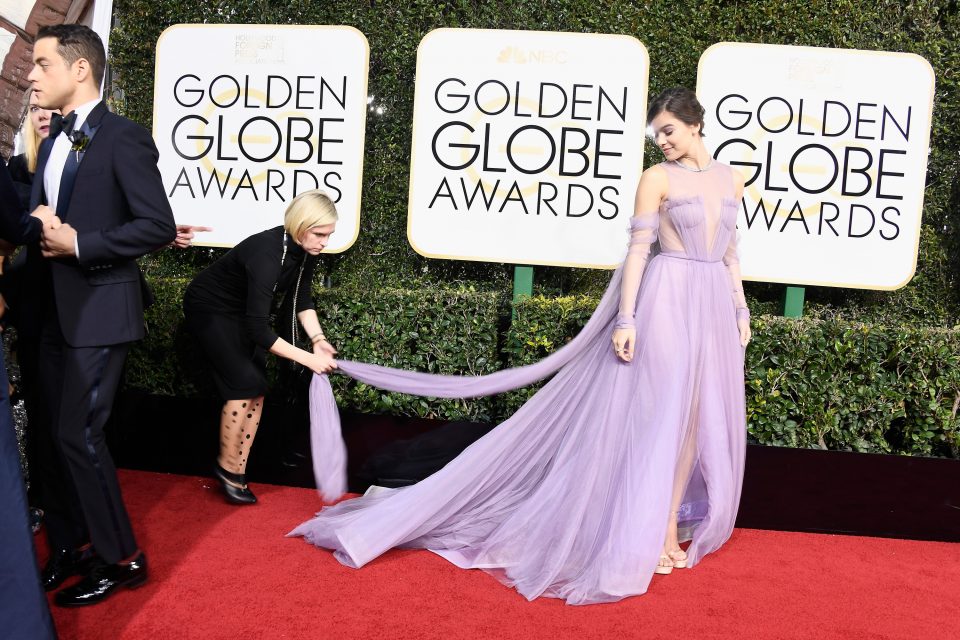 Hailee Steinfeld, Lily Collins and More Slay The Golden Globes Red Carpet