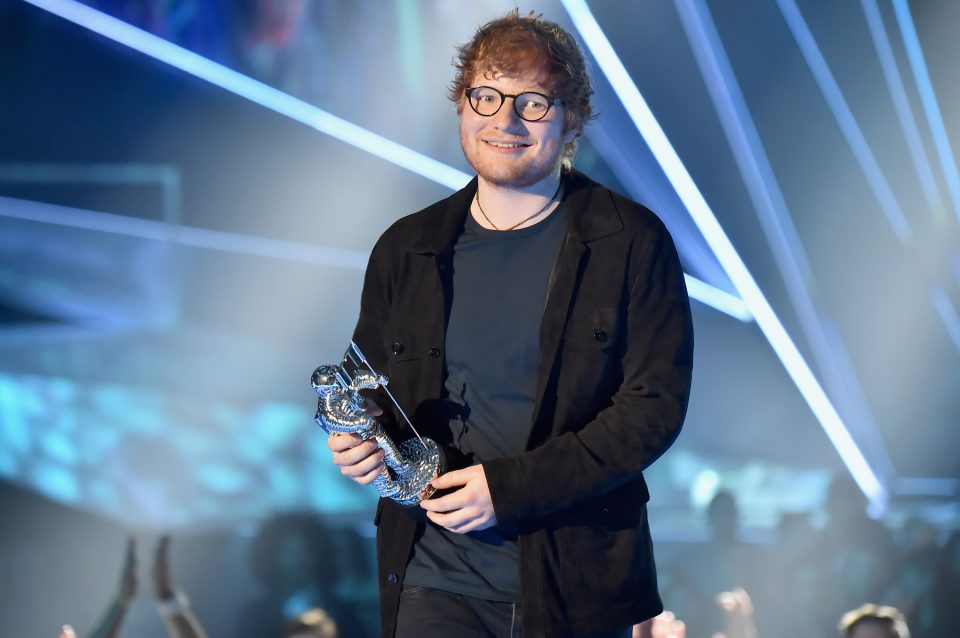 Ed Sheeran Named 2017 Global Recording Artist of the Year