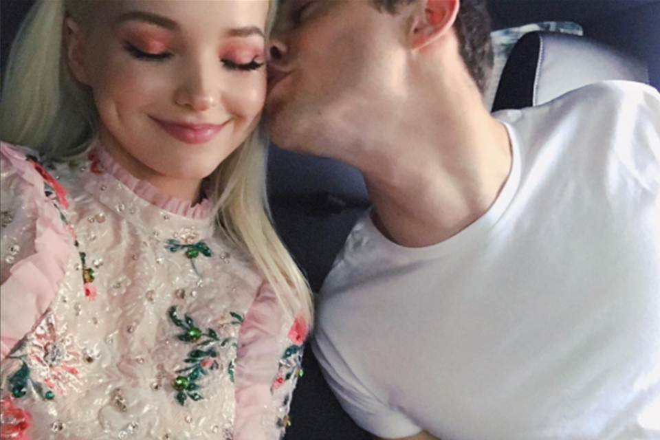 Dove Cameron and Thomas Doherty Have a Flirty Argument on Twitter