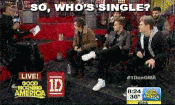 When he confirmed on GMA that he was single. Thank goodness! 